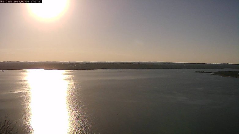 Lake Travis webcam, February 26, 2016 4:15 PM CT