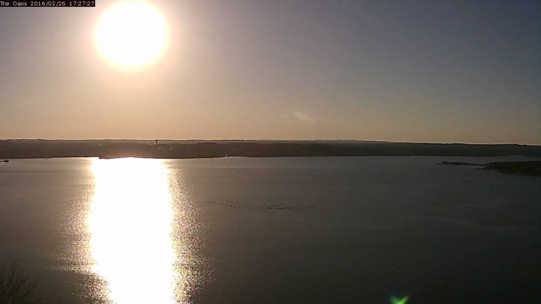 Lake Travis webcam, February 26, 2016 4:35 PM CT