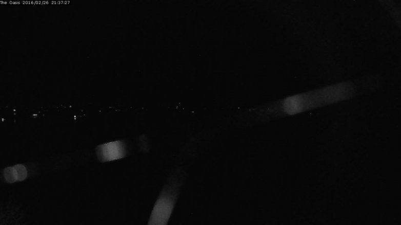 Lake Travis webcam, February 26, 2016 8:45 PM CT