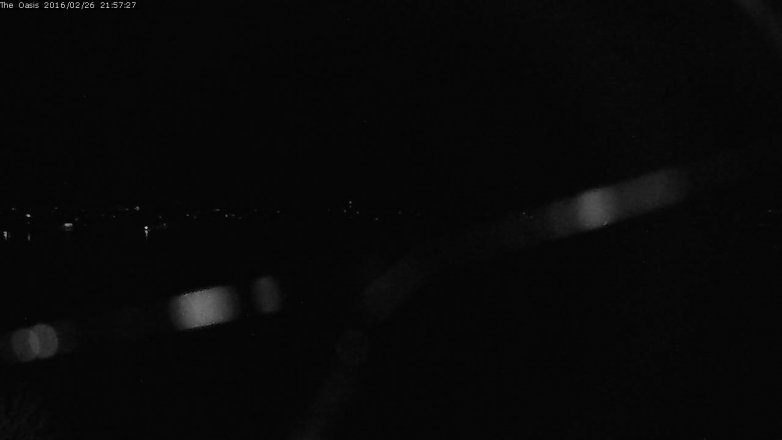 Lake Travis webcam, February 26, 2016 9:05 PM CT