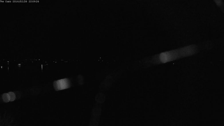 Lake Travis webcam, February 26, 2016 9:15 PM CT