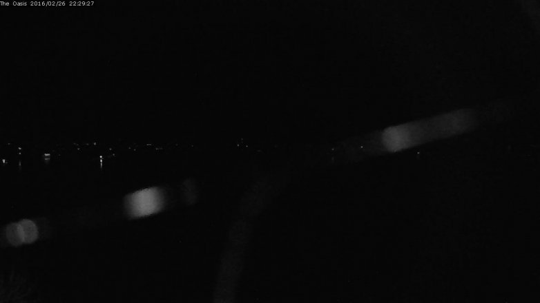 Lake Travis webcam, February 26, 2016 9:35 PM CT
