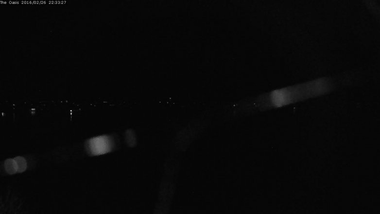 Lake Travis webcam, February 26, 2016 9:40 PM CT