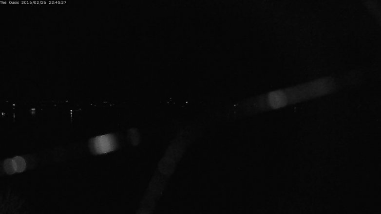 Lake Travis webcam, February 26, 2016 9:50 PM CT