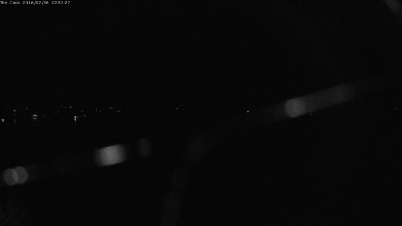 Lake Travis webcam, February 26, 2016 10:00 PM CT