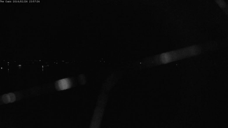 Lake Travis webcam, February 26, 2016 11:05 PM CT