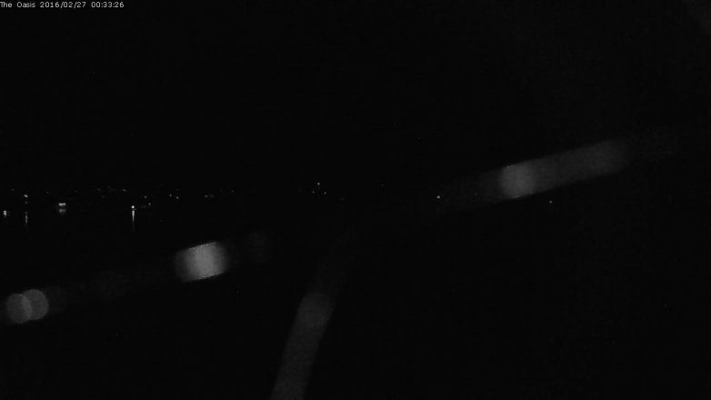 Lake Travis webcam, February 26, 2016 11:40 PM CT