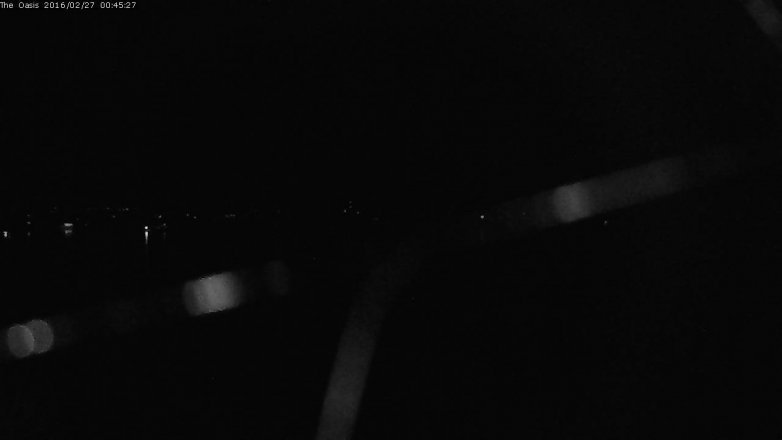 Lake Travis webcam, February 26, 2016 11:50 PM CT