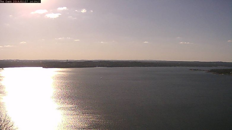 Lake Travis webcam, February 27, 2016 3:45 PM CT