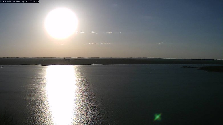 Lake Travis webcam, February 27, 2016 4:45 PM CT
