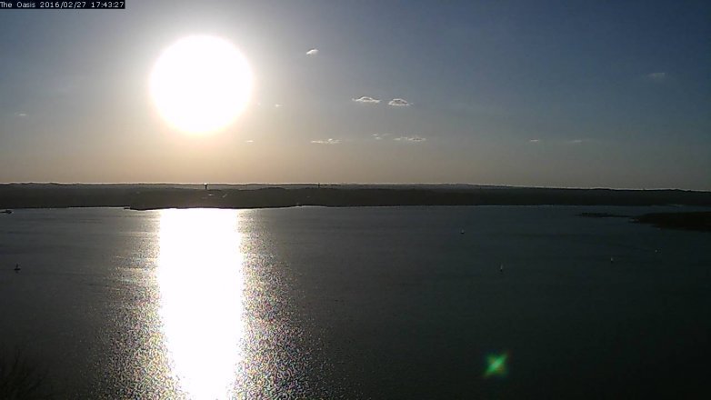 Lake Travis webcam, February 27, 2016 4:50 PM CT