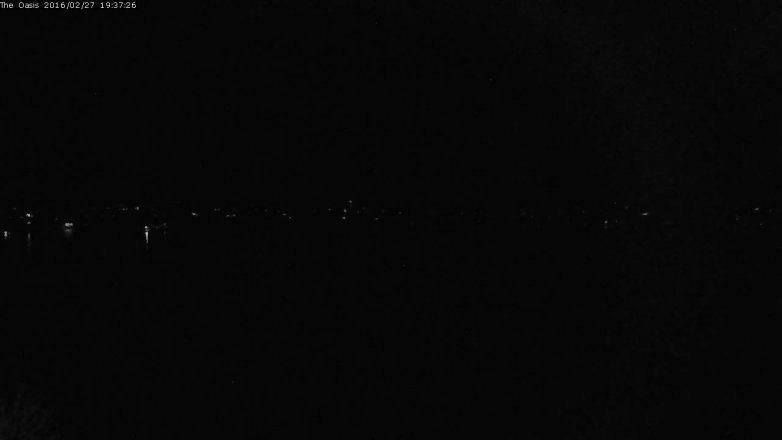 Lake Travis webcam, February 27, 2016 6:45 PM CT