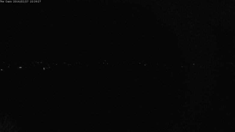 Lake Travis webcam, February 27, 2016 9:45 PM CT