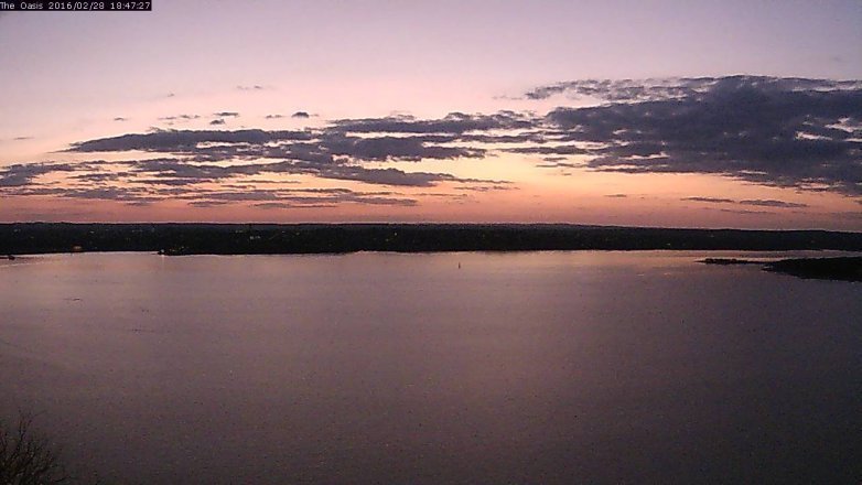 Lake Travis webcam, February 28, 2016 5:55 PM CT