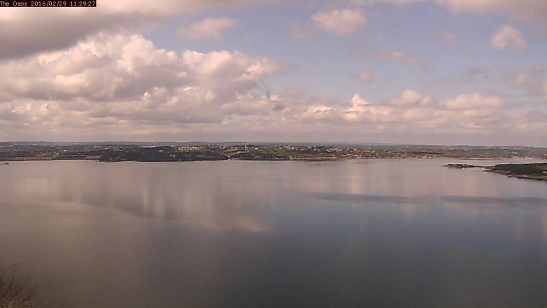 Lake Travis webcam, February 29, 2016 10:35 AM CT