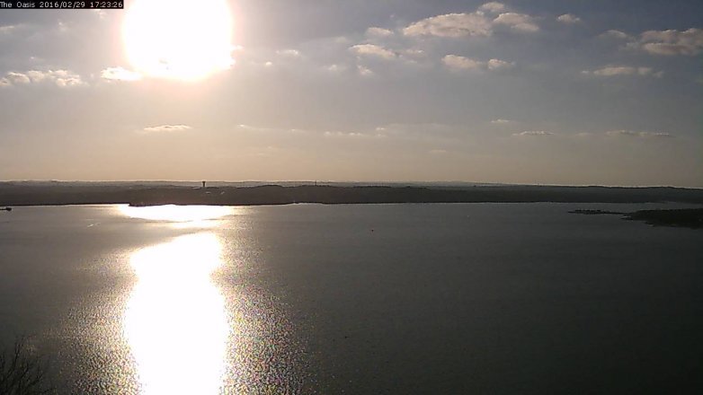 Lake Travis webcam, February 29, 2016 4:30 PM CT