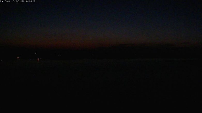 Lake Travis webcam, February 29, 2016 6:10 PM CT