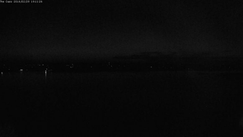 Lake Travis webcam, February 29, 2016 6:15 PM CT