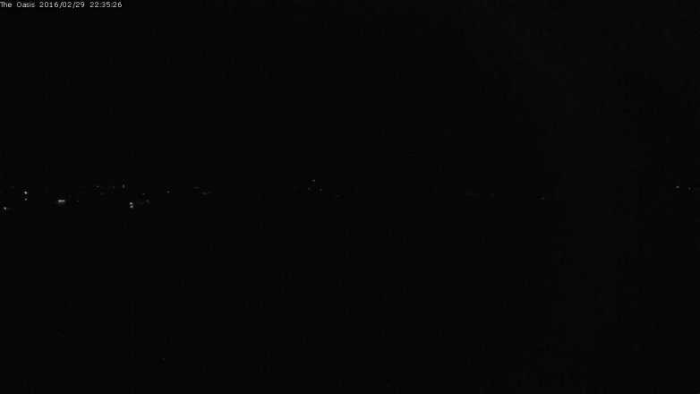 Lake Travis webcam, February 29, 2016 9:40 PM CT