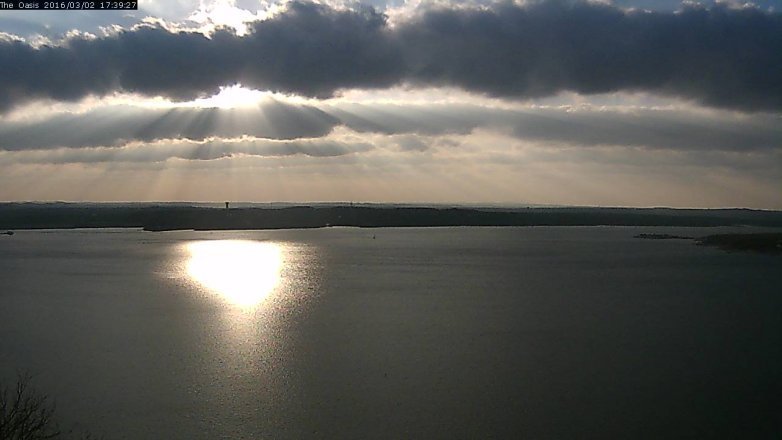 Lake Travis webcam, March 2, 2016 4:45 PM CT