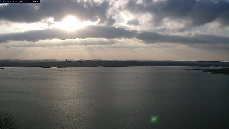 Lake Travis webcam, March 2, 2016 4:55 PM CT