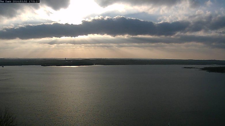 Lake Travis webcam, March 2, 2016 5:00 PM CT