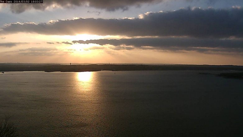 Lake Travis webcam, March 2, 2016 5:10 PM CT