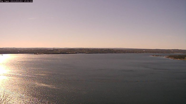 Lake Travis webcam, March 3, 2016 2:40 PM CT