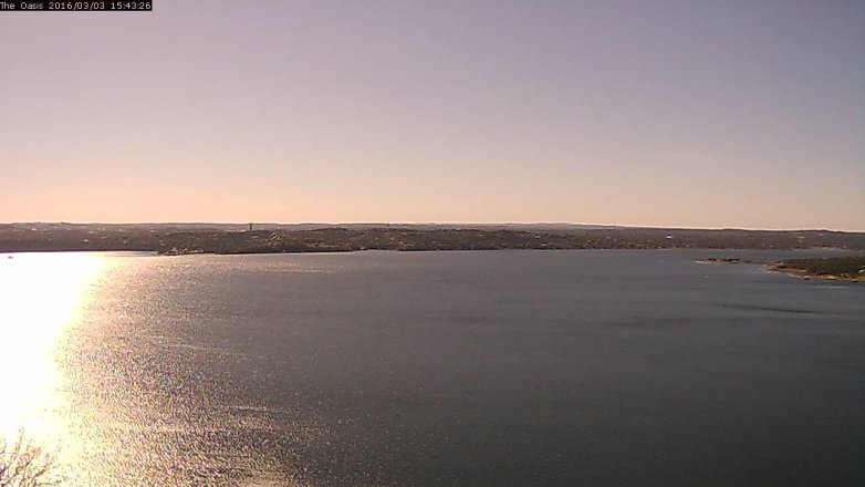 Lake Travis webcam, March 3, 2016 2:50 PM CT