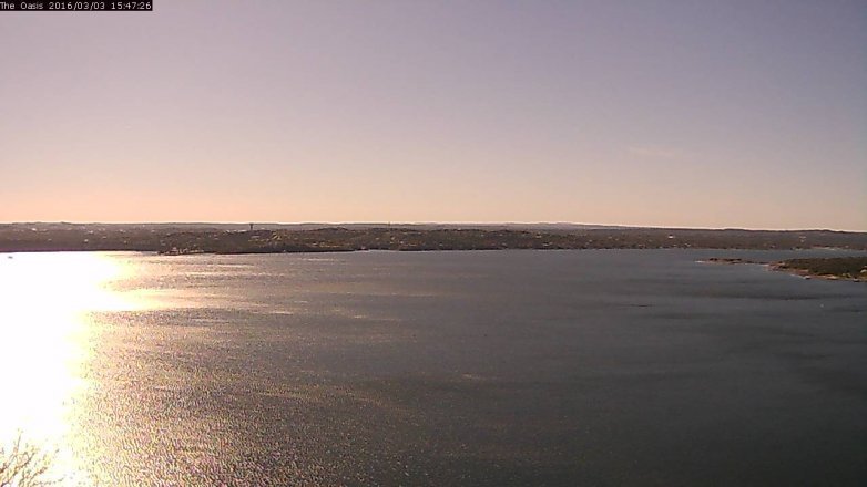 Lake Travis webcam, March 3, 2016 2:55 PM CT