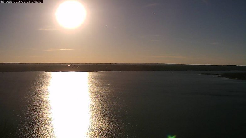 Lake Travis webcam, March 3, 2016 4:35 PM CT
