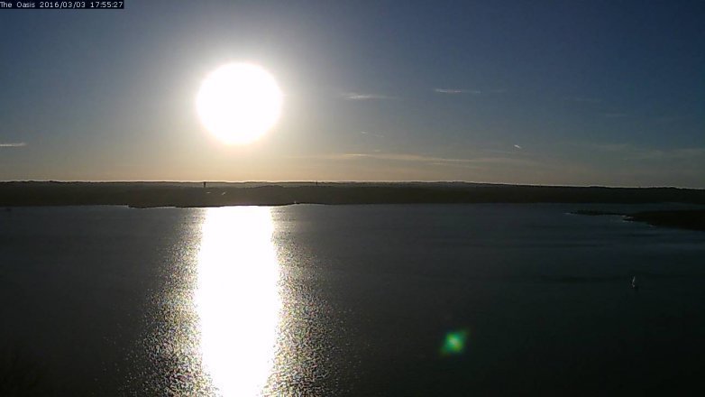 Lake Travis webcam, March 3, 2016 5:00 PM CT