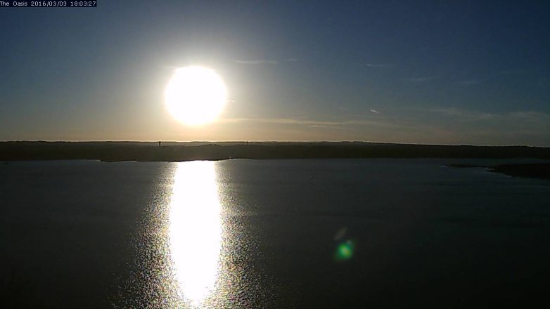 Lake Travis webcam, March 3, 2016 5:10 PM CT