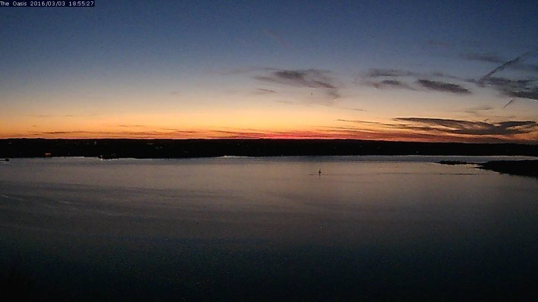 Lake Travis webcam, March 3, 2016 6:00 PM CT