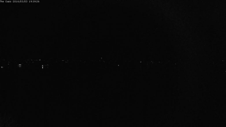 Lake Travis webcam, March 3, 2016 6:45 PM CT