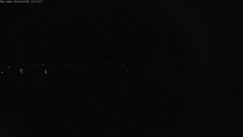 Lake Travis webcam, March 3, 2016 8:45 PM CT