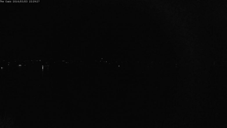 Lake Travis webcam, March 3, 2016 9:35 PM CT