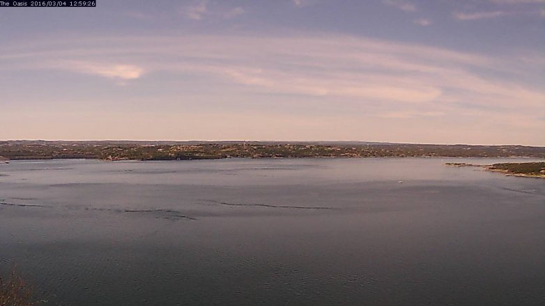 Lake Travis webcam, March 4, 2016 12:05 PM CT
