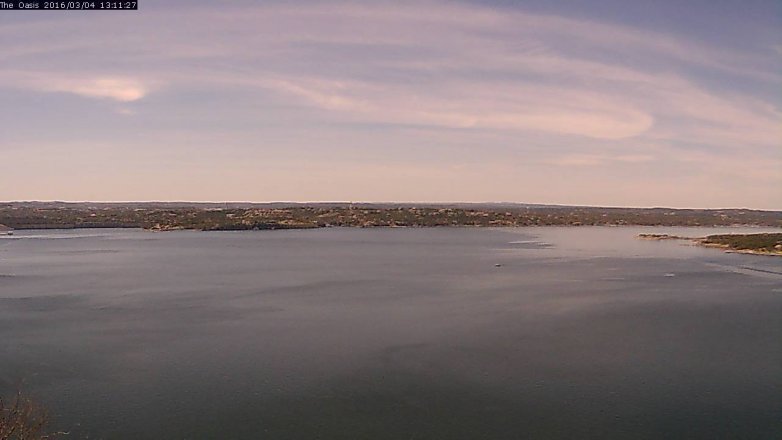 Lake Travis webcam, March 4, 2016 12:20 PM CT