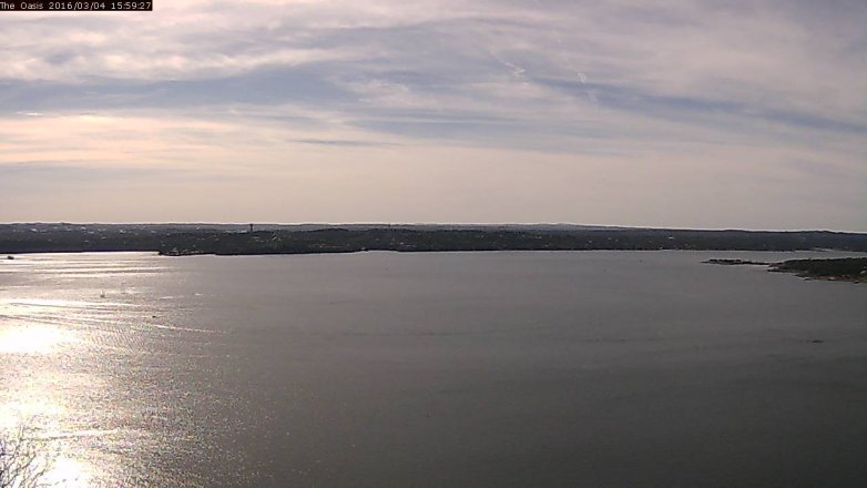 Lake Travis webcam, March 4, 2016 3:05 PM CT