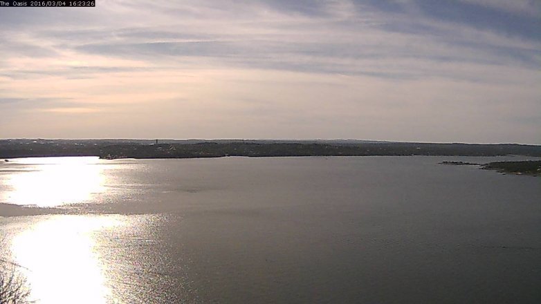 Lake Travis webcam, March 4, 2016 3:30 PM CT