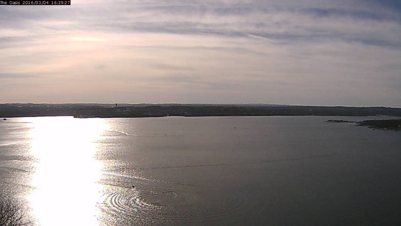 Lake Travis webcam, March 4, 2016 3:45 PM CT
