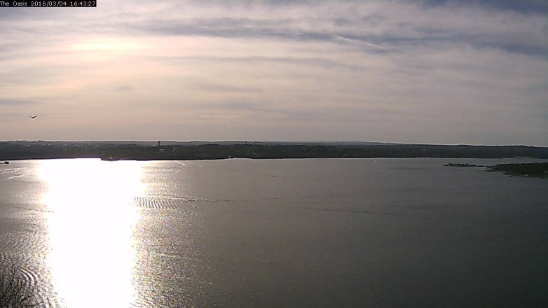 Lake Travis webcam, March 4, 2016 3:50 PM CT