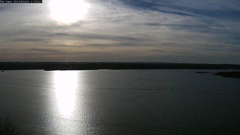 Lake Travis webcam, March 4, 2016 4:30 PM CT