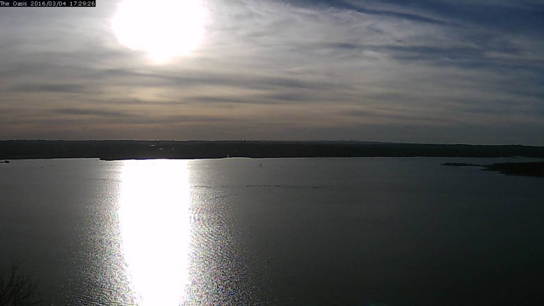 Lake Travis webcam, March 4, 2016 4:35 PM CT