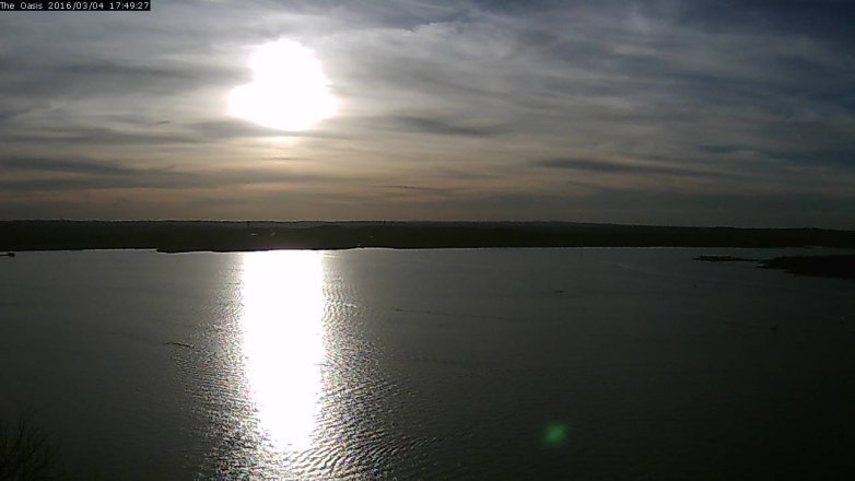 Lake Travis webcam, March 4, 2016 4:55 PM CT