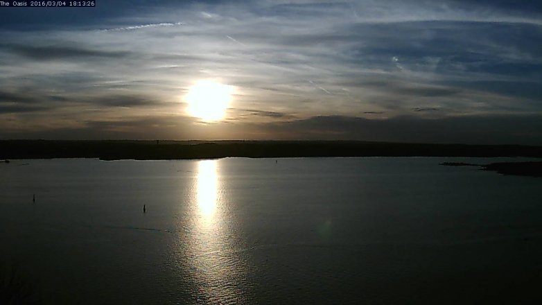 Lake Travis webcam, March 4, 2016 5:20 PM CT