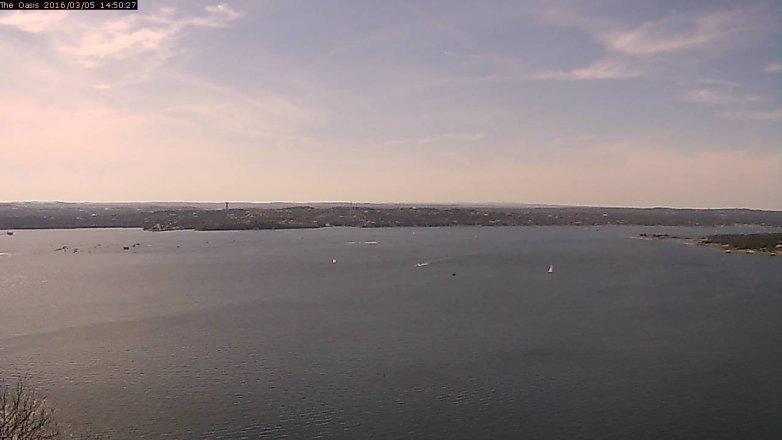 Lake Travis webcam, March 5, 2016 1:55 PM CT