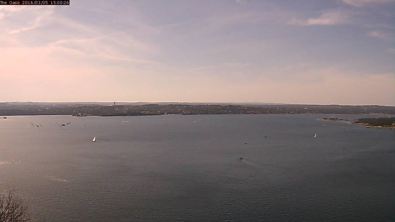 Lake Travis webcam, March 5, 2016 2:05 PM CT