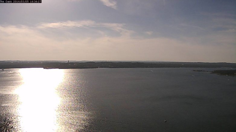 Lake Travis webcam, March 5, 2016 3:40 PM CT